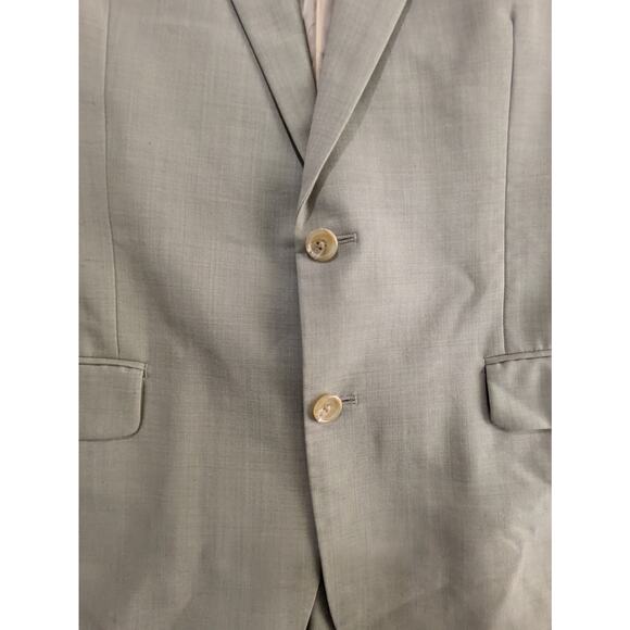 Ralph Ralph Lauren Dillard's Blazer‎ Men Size 44R Beige 100% Wool Sport Coat - Picture 3 of 15